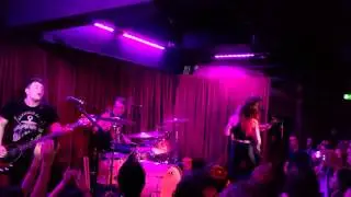 Against the current ain't it fun cover live at The Boderline London