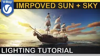 V-Ray | How to IMPROVE the SUN + SKY System