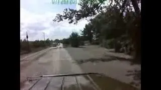 Дорога в г.Свердловске Луганской обл.