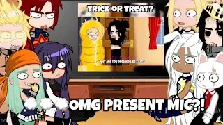 Pro heroes react to Trick or Treat? || mha/bnha || Gacha Life/Club || my AU || Gacha meme || 