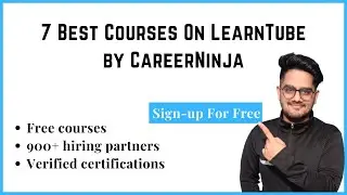 7 Best Courses on LearnTube |  Free Courses | Verified certifications | Review