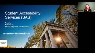 Student Accessibility - Information Session