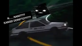 Initial D Live Action Movie: Kansei Dorifto Scene (WITH EUROBEAT)