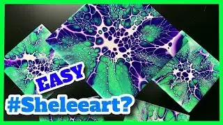 Sheleeart Technique Bloom Pour Made Easy Fluid Art with JMoPainting
