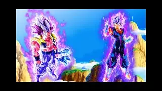 ultra gogeta vs ultra vegito  |  who is strongest subscribe for more