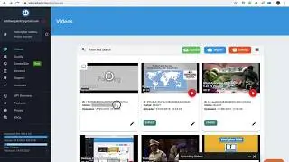 Upload Embed overview tutorial video with VdoCipher