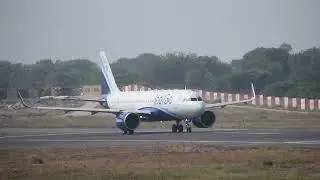 Indigo smooth takeoff 🛫