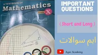 10th Class Maths Most Important Questions 2023 | Class 10 Maths Guess Paper 2023