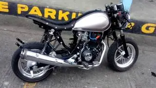 CAFE RACER     Rusi Rango125cc  (brat style)