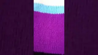 Полосатый джемпер спицами.