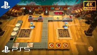 Overcooked! All You Can Eat - PS5 [4K 60FPS] Gameplay