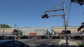UP 1426 Lodi Local North, Fruitridge Rd. Railroad Crossing, Sacramento CA