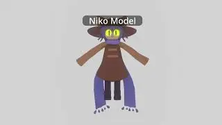My new Garry's mod playermodel showcase \ Downloadable Oneshot Niko model (GMOD, SFM and Blender)