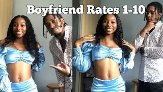 BOYFRIEND RATES MY FASHION NOVA OUTFITS!!!