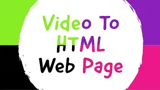 🔰 Adding a video to our HTML web page.❗
