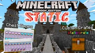 NEW BEST KIT PVP SERVER ON BEDROCK 1.18! (Static Pvp) | Minecraft Bedrock Server Tour