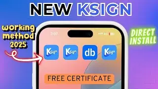 FREE Method Ksign iOS | Install IPA Files on iPhone/iPad No PC