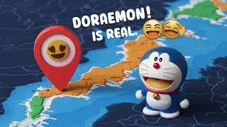 OMG! I Found Doraemon on Google Earth! 😱🌏