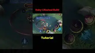Ruby Lifesteal Build Tutorial Mobile legends #ml2b #mlbb #ruby #mlbbruby #tutorial #mobilelegends