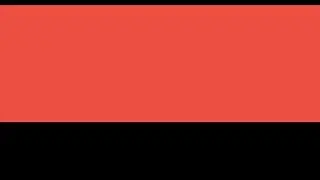 4K Red Flat Transition From Top