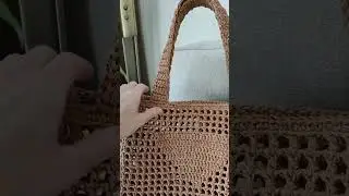 Сумка из рафии✨#вяжуназаказ #рафия  #сумка #сумканазаказ