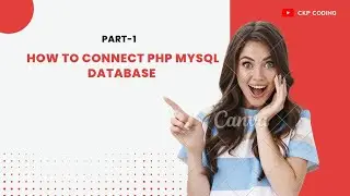 How to create connection with Database in PHP mysql || PHP tutorials Part-1 || Connectivity in PHP