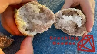 Cracking Kentucky and Moroccan Geodes!