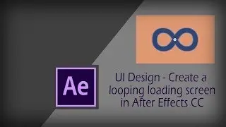 UI/Micro interaction animation tutorial | After EffectsTutorial | Looping loading circle