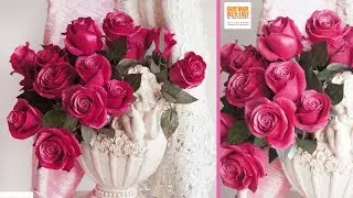 Цветы из фоамирана Ольги Давыдовой. АКЦИЯ на мастер-классы