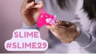 SLIME 29 Satisfying sound video for relaxing  | ASMR POOL
