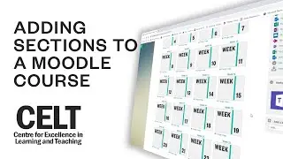 Adding Sections to a Moodle Course: Moving to a 24 Week Template