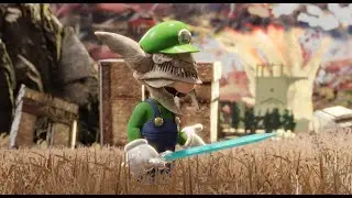 Luigi Gives up on the Elden Ring DLC (Blender animation)