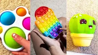 🌻 FIGET TOYS TIKTOK COMPILATION || pop-its, squishies, dimple digit toys + slime 💕