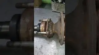 Лёгкая замена подшипника полуоси