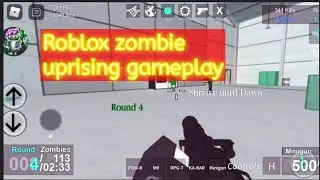 roblox zombie uprising gameplay