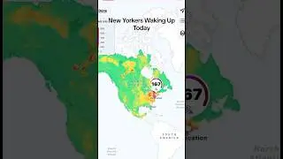 Canadian Wildfire smoke Disrupts NEw York. Quebec Forest Fires hitting the US . #wildfire #fire