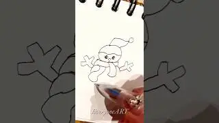 Drawing Snowman 