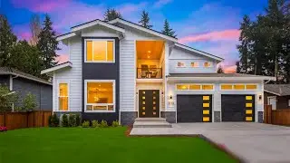 Tour A $3,700,000 New Construction Home Featuring Northwest Contemporary Design