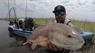 Kayak fishing in Hopedale, Louisiana | IFA Kayak Tour 2018