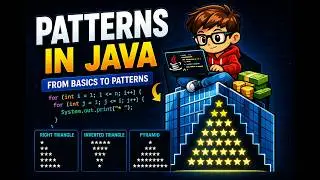 Java Pattern Programs – Complete Guide to Star Patterns (Beginner Friendly) | DAY 6 part1