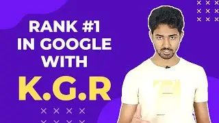 KGR Technique: Keyword Research for Amazon Affiliate Website - Rank #1 in Google | Urdu / Hindi