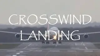 ОПАСНЫЕ ПОСАДКИ САМОЛЕТОВ crosswind landing HD