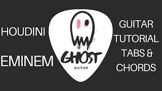 Houdini - Eminem (Electric Guitar Tutorial w Tabs & Chords)