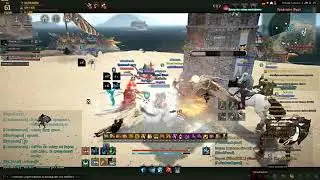 Black Desert Осада  Neutral vs BlackPearl vs  ForsakenSquad