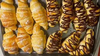 First time making soft and yummy Croissants
