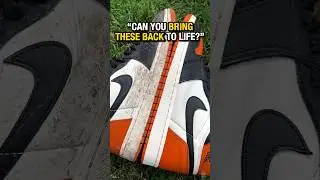 Can I Restore These Sneakers?? - Unbelievable Transformation 🔥🔥