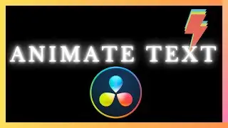 How to Animate TEXT in DaVinci Resolve. KEY FRAME Tutorial for BEGINNERS.