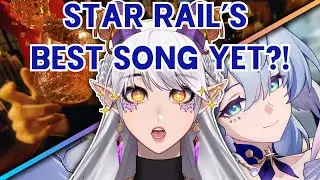 BEST SONG WE'VE GOTTEN SO FAR?? | WHITE NIGHT MV & Live Action REACTION | Honkai Star Rail