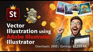 How to create Vector Illustration using Adobe Illustrator 2025