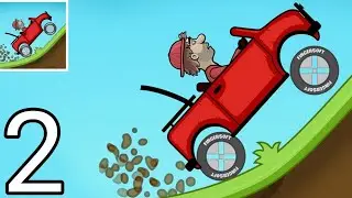 Hill Climb Racing Gameplay walkthrough part 2 (Android & iOS)